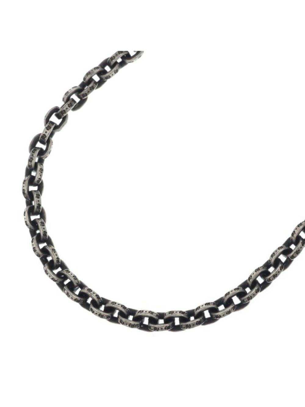 Chrome Hearts Paper Chain 20 Necklace Silver